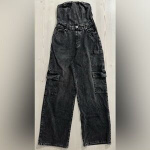 Wild Fable Black Denim Jumpsuit